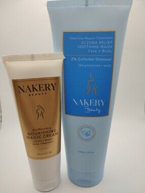 Nakery Beauty Intensive Repair Treatment Eczema Relief Wash& Magic Cream